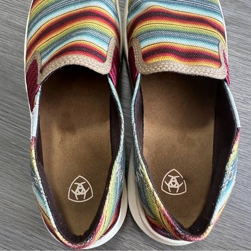 Ariat  Ryder Old Muted Serape Slip On Flat Shoes Size 6