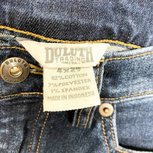 Duluth Trading  Co. Women's Straight Leg Jeans 4 x 29