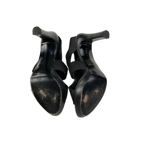 DKNY  - Kiana Elastic Strap Sandals in Black