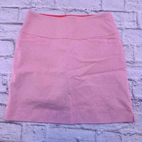 Krass&co S.C. &  Skort Womans Small Pink White Golf Tummy Control‎ Stretch Pockets