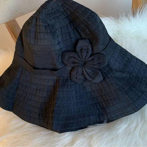Pacific&Co The Hatter  Black Woman’s Wide Brim Floppy Hat