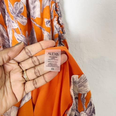 Alexis  Kellyn Mini Dress in Maldives Orange