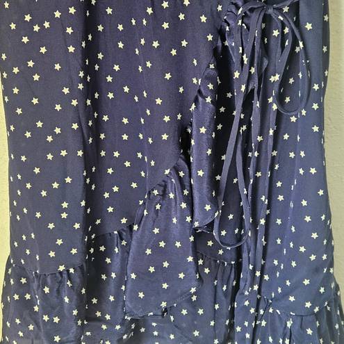 Realisation Par  The Alexandra Dress in Navy Star Size Small