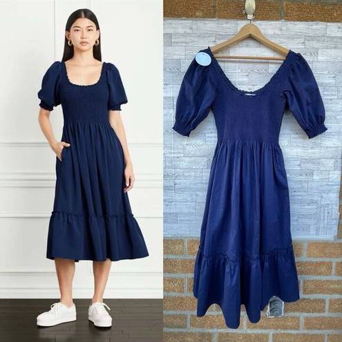 Hill House NWT  Home Navy Nesli Nap Dress medium