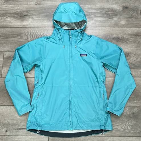 Patagonia  Blue Waterproof Rain H2No Performance Jacket Size Large