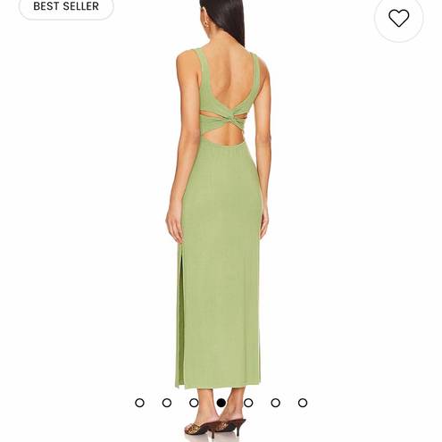 Revolve Green Midi Dress