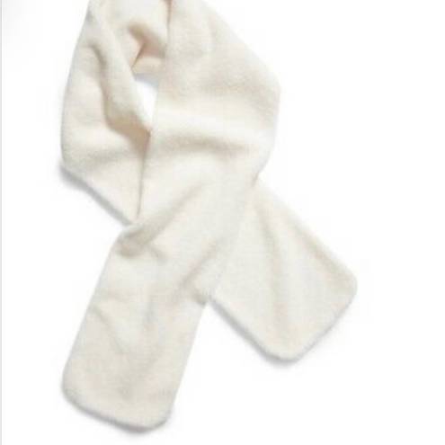 Treasure & Bond NWT  Faux Shearling Stole Long Scarf Cream Color ~