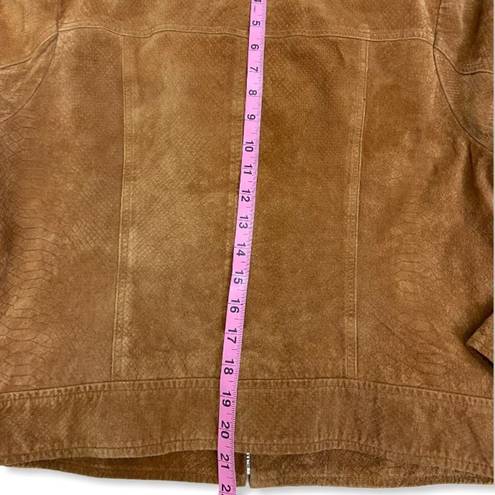 Bernardo  Collection Suede Leather Jacket