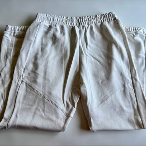 Naked Wardrobe White Sweatpants Size Small