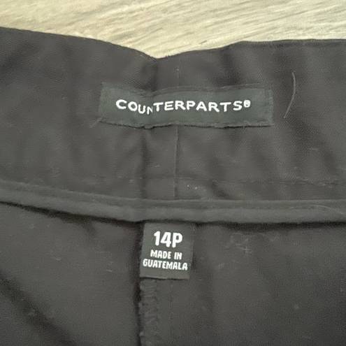 Counterparts  black shorts size 14P