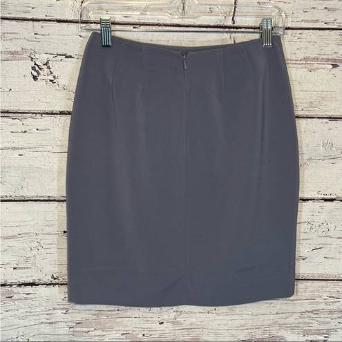 Caslon Pencil Skirt Blue/Gray-S/M