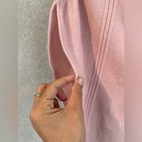 Pilcro  Anthropologie 100% Sleeves Cashmere Sweater in Pink size Medium E0832