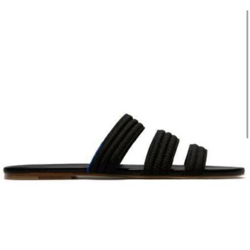 Rothy's ROTHY’S Women's Black Triple Band Slide Sandals Size 9.5 NWOB