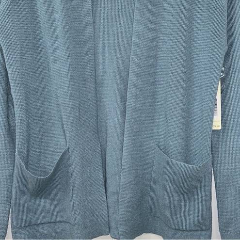 Cyrus  Open Front Oversized Blue
Cardigan(Size XS)