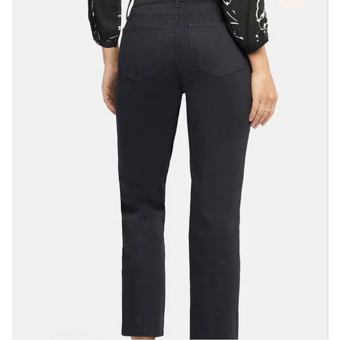 NYDJ  NWT Jenna Straight Ankle Jeans in Black Size 4