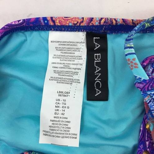 La Blanca  Boho Tie Bikini Bottoms Size Large