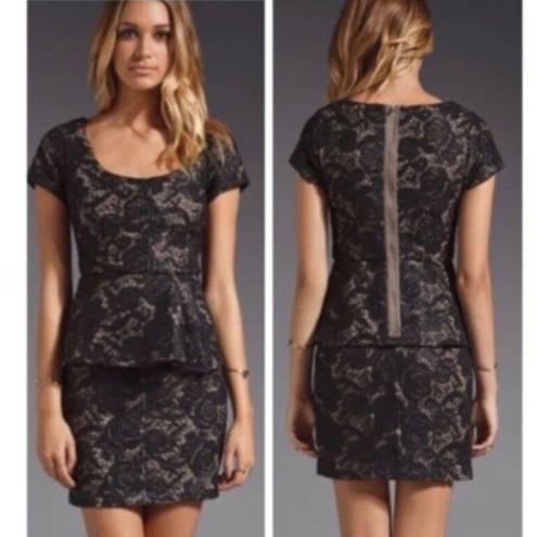 Tracy Reese  Peplum Lace Dress 