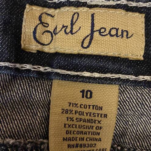 Earl Jean  Jeans Blue Women Size 10 EUC