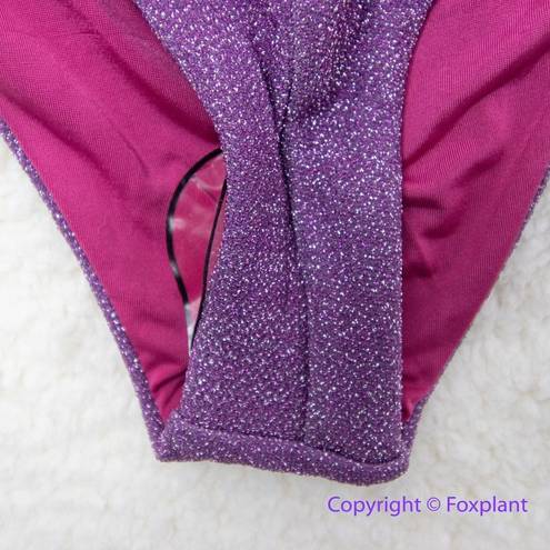 Beach Riot NEW  Zurie Bikini Bottoms in purple, size S