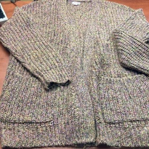 Krass&co Mission supply  ladies open front sweater M