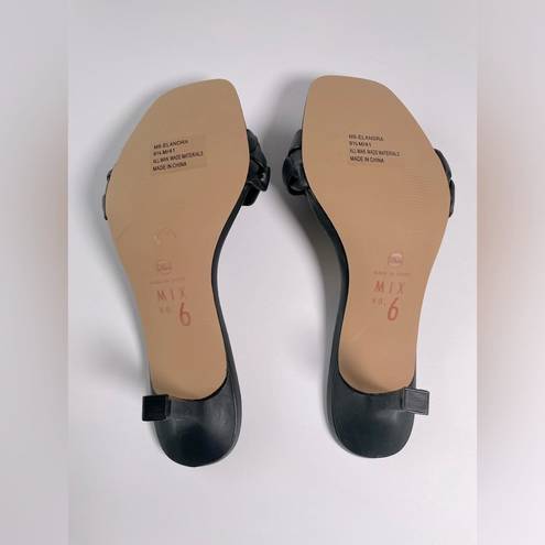 mix no. 6  Elandra Black Sandal Size 9.5 New