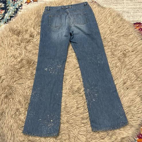 St. John  by Marie Gray decorative y2k bootcut jeans size 4