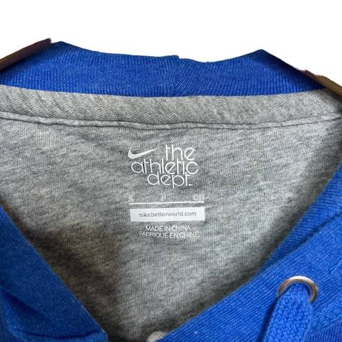 Nike  The Athletic Department Blue Short Sleeve Hoodie & Cropped Joggers Combo S