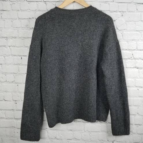 Rails Amelia Sweater Small Womens Oversized Wool Cashmere Blend Charcoal Gray