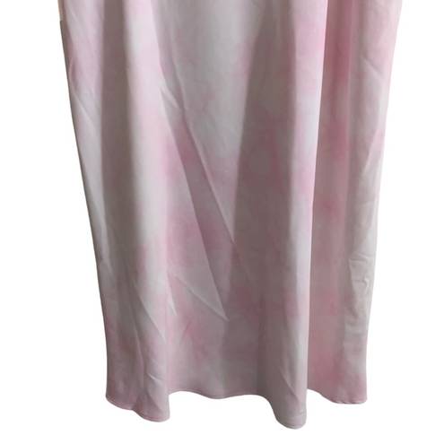 A New Day  Women's High-Rise Pink Midi Slip A-Line Skirt