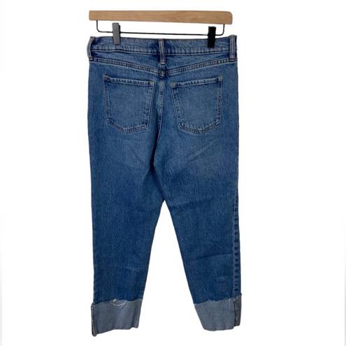 Banana Republic  Jeans Slough Wide Cuff Medium Wash High Rise Women’s Size 29/8