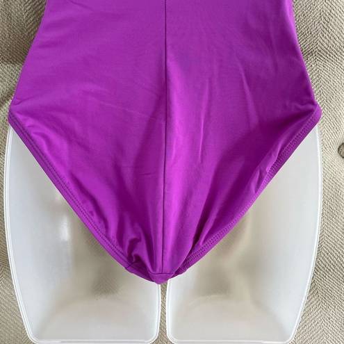 La Blanca  Violet Purple One Piece Swimsuit 8