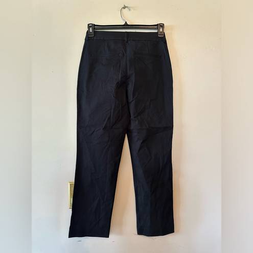 Old Navy High-Waisted Pixie Straight Ankle black Pants 4 nwot