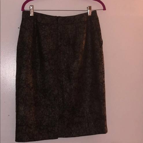 Coldwater Creek  brown skirt size 8