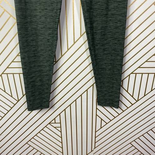 Booty By Brabants  Olive Green Spacedye Marled Leggings One Size