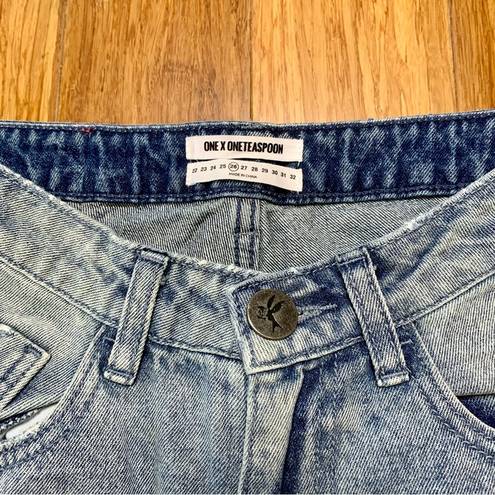 One Teaspoon NWOT One X  Super Distressed Jean