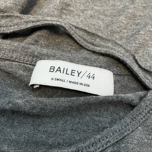 Bailey 44 Grey Cut Out Long Sleeve Size XS