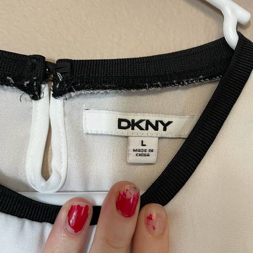 DKNY Sheer Crop Top