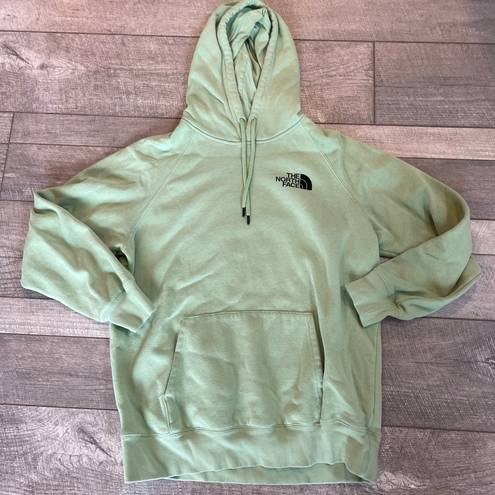 The North Face Green Size Large Hooded Sweatshirt