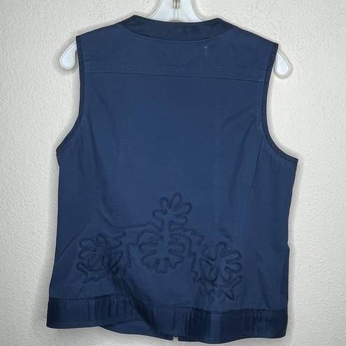 Coldwater Creek  Vest Navy