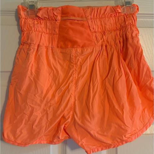 Free People The Way Home Shorts Orange