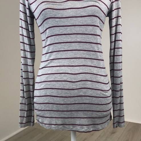 Glitz  Striped Long Sleeve Top Size S