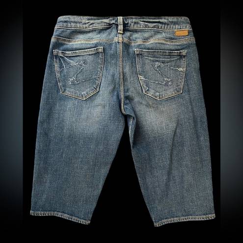 Silver Jeans  Denim Bermuda‎ Shorts Womens Size 26 Blue Medium Wash