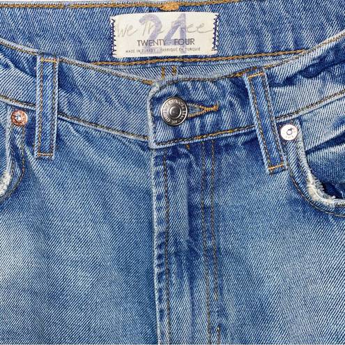 We The Free Free People  Vixen Cigarette Jean in Vintage Indigo size 24 🆕