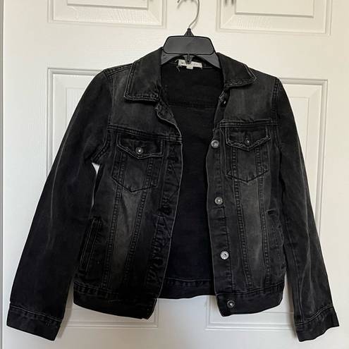 Wishlist Small Black Washed Denim Jacket WORN ONCE