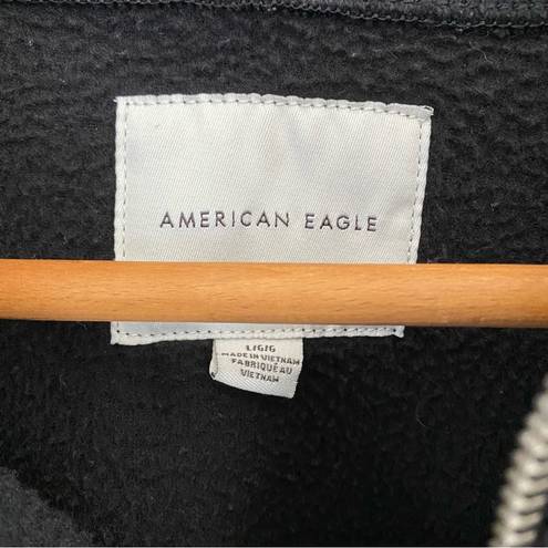 American Eagle  Cropped Fleece Jacket