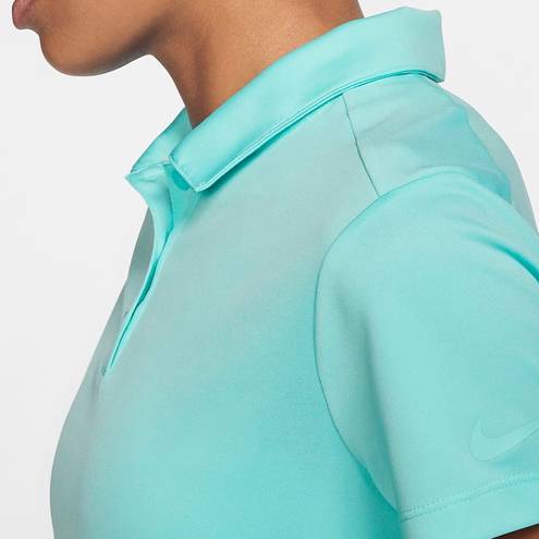 Nike NWT  Flex Golf Polo Shirt Light Aqua