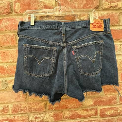 Levi’s  501 Cutoff Jean Shorts Dark Wash Women’s Size 33