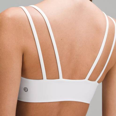 Lululemon White Like a Cloud Bra Light Support, B/C Cup 