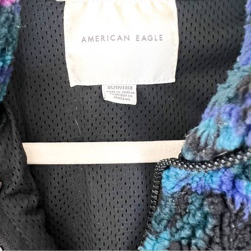 American Eagle  Fleece Jacket Multicolor