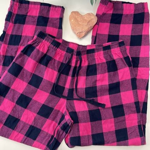 Sleep Chic flannel pajama pants.  pants. Loungewear. Drawstring waist.